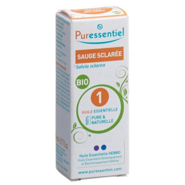Puressentiel Clary Äth / Bio olje 5 ml