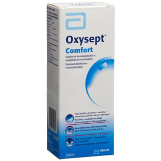 Solução desinfetante Oxysept Comfort Vitamina B12 + neutralização