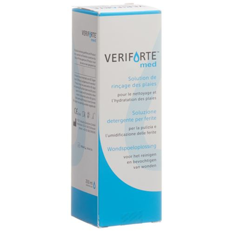 Veriforte med 250ml의 상처 세척 용액