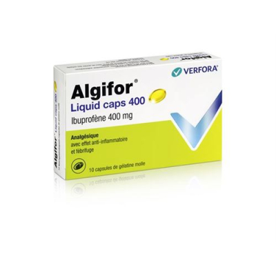 Algifor 액체 캡슐 400mg 10개