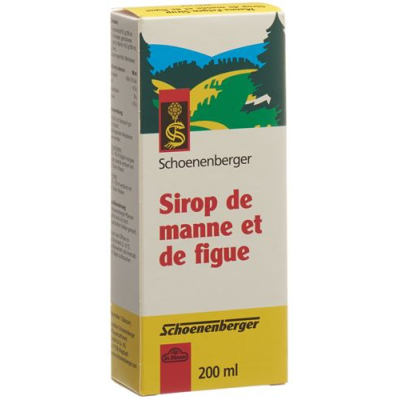 Schoenberger Manna figų sirupas Fl 200 ml