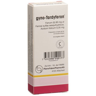 Gyno-Tardyferon Depot Drag 30 unid.