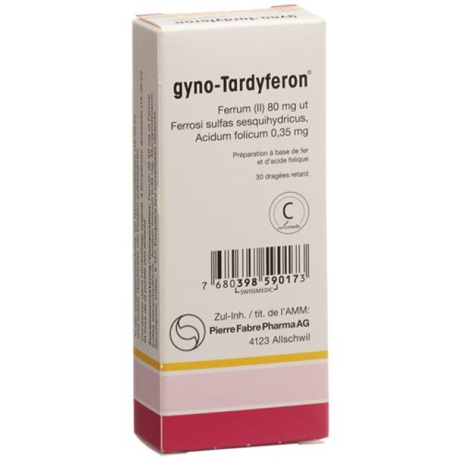 gyno-Tardyferon Depot Drag 30 pc