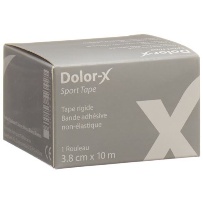 Dolor-X Sporttape 3.8cmx10m blanco