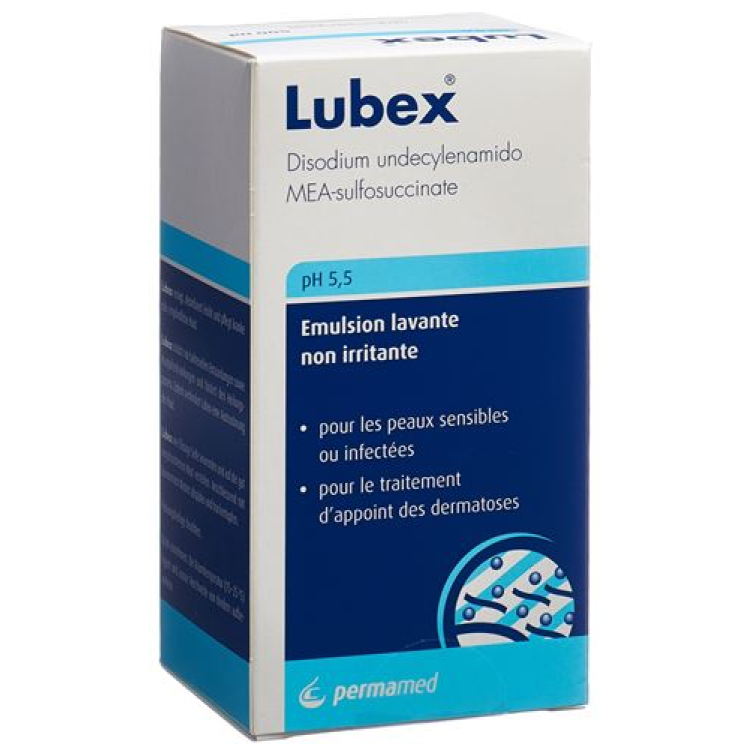 Lubex onaantrekkelijke huid Waschemulsion extra mild pH 5,5 Disp 500 ml