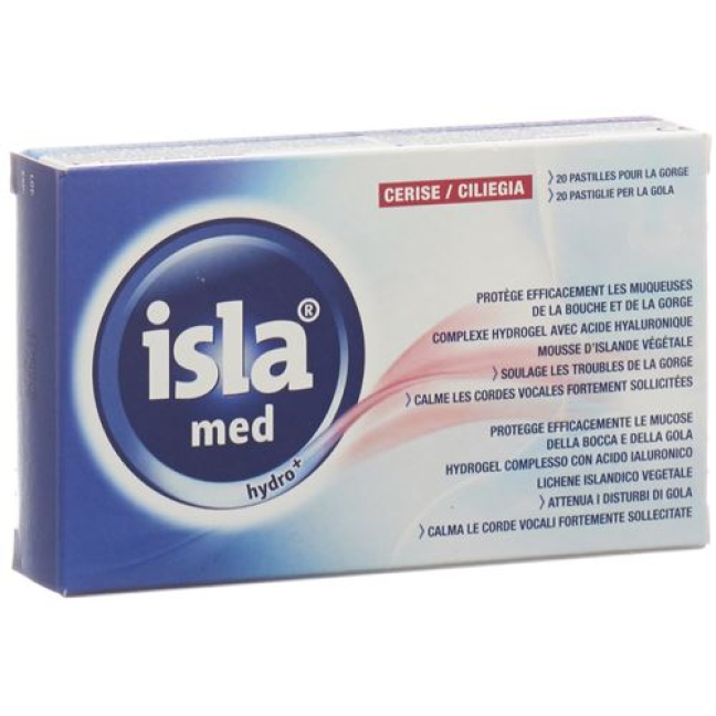 Isla Med Hydro + pastillas cereza 20uds