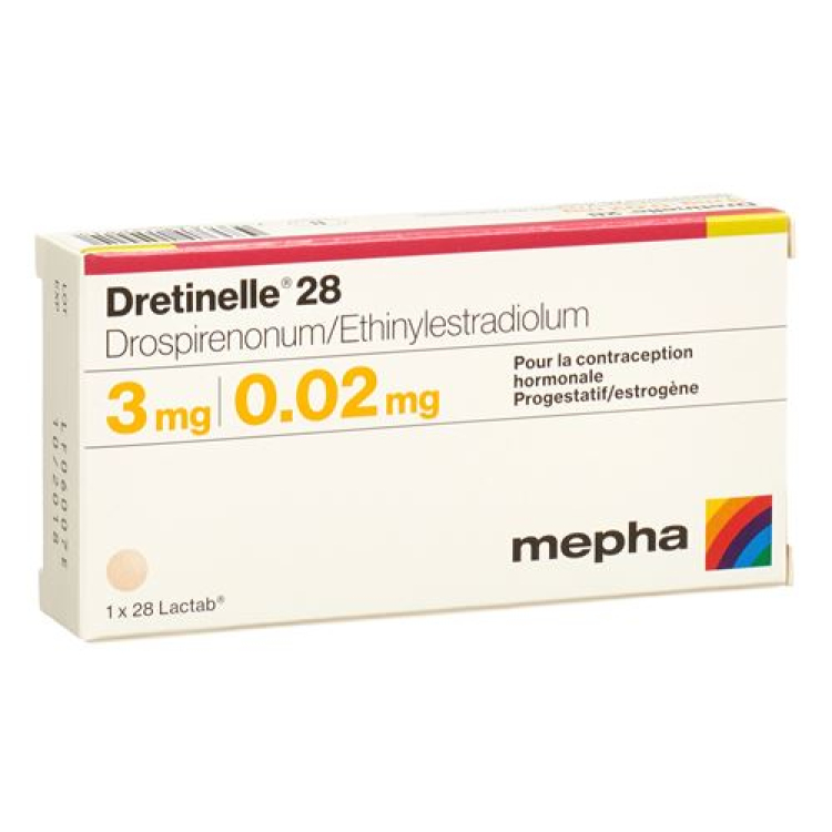 Dretinelle 28 Lactab 28 pcs