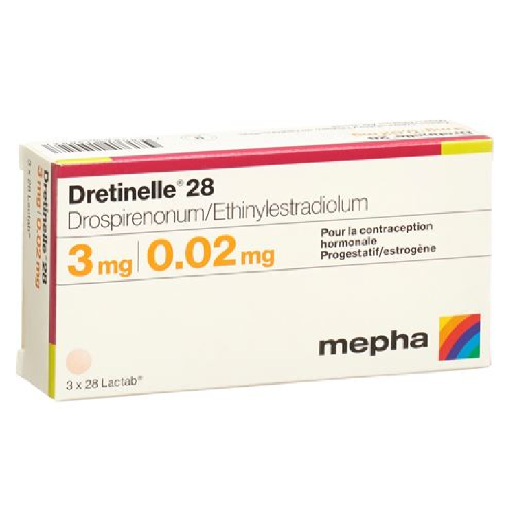 Dretinelle 28 Lactab 3 x 28 pcs