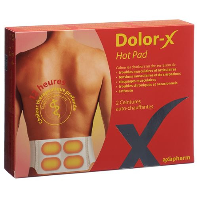 ស្រោមសំបុត្រកំដៅ Dolor-X Hot Pad 2 ភី