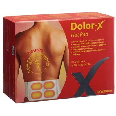 Dolor-X Hot Pad toplotne koverte 4 kom