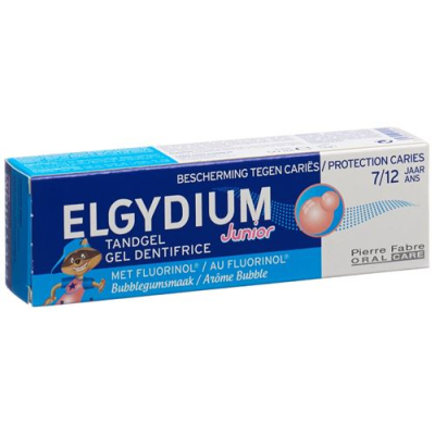 Зубна паста Elgydium Junior Bubble 7-12 50 мл