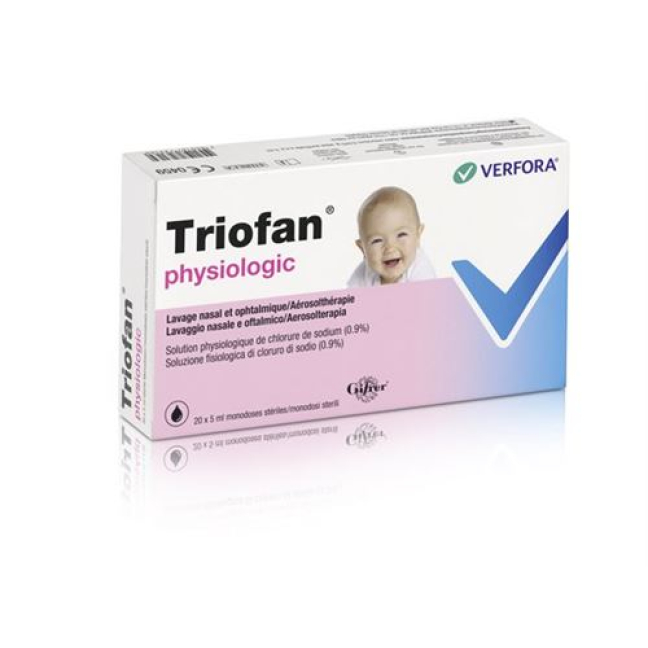 Triofan fysiologisk Lös 20 Monodos 5 ml