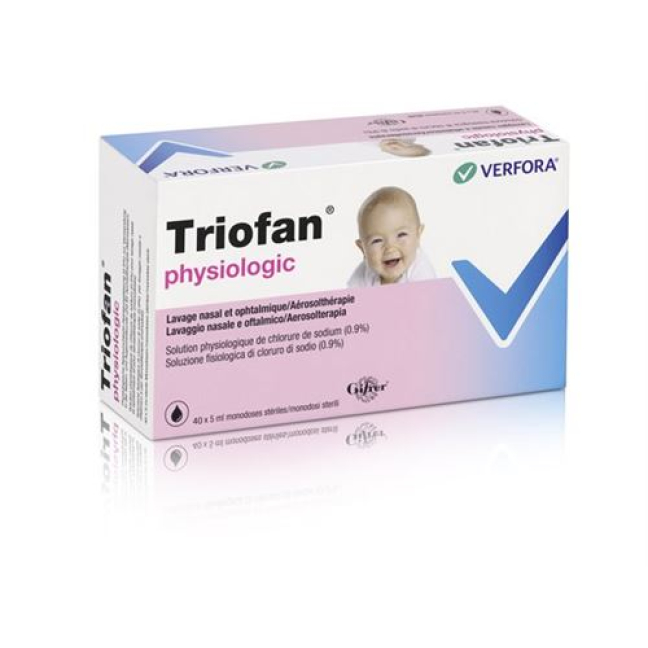 Triofan fysiologische Lös 40 Monodos 5 ml