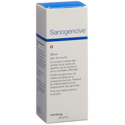 Sanogencive mouthwash bottle 100 ml