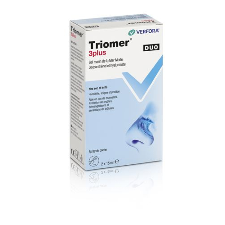 Triomer 3plus nasal spray duo 2 x 15 ml