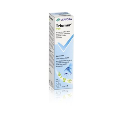 ស្រ្ពាយបាញ់ច្រមុះ Triomer free 15ml