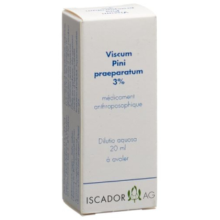 Iscador Viscum Pini Praeparatum 3% Dilutio aquosa 20 ml