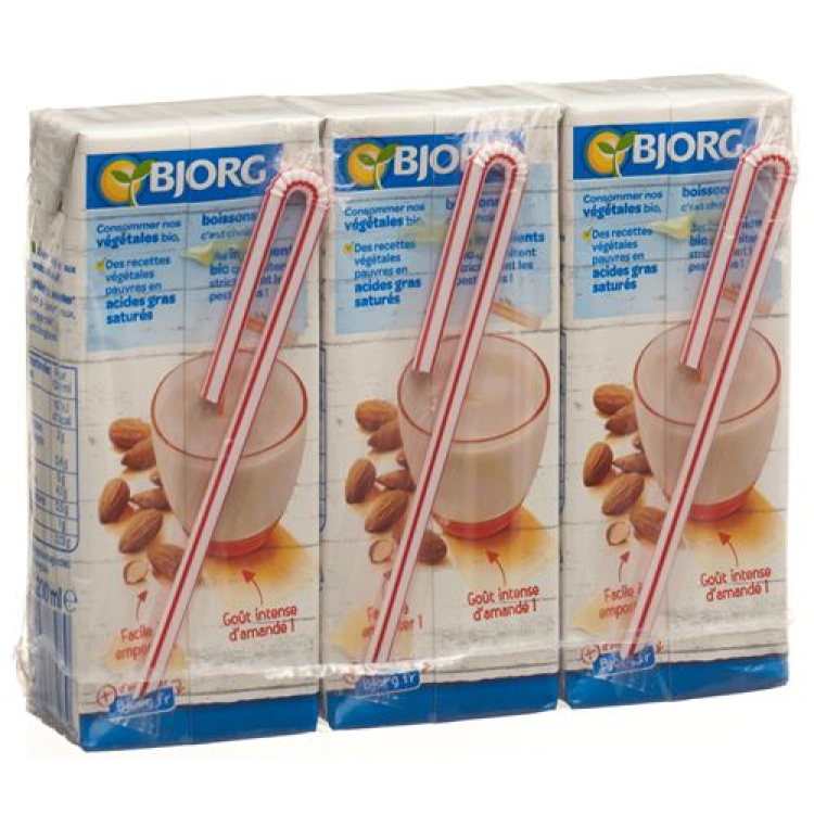 Bjorg almond drink 3 x 200 ml