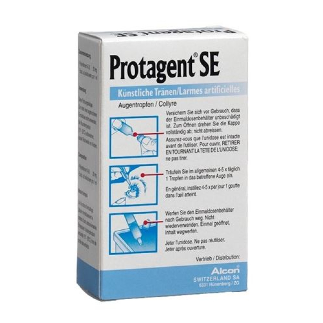 Protagent SE Gd Oft 20 monodosi 0,4 ml
