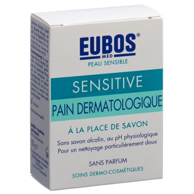 សាប៊ូ Eubos Sensitive Soap រឹង 125 ក្រាម។