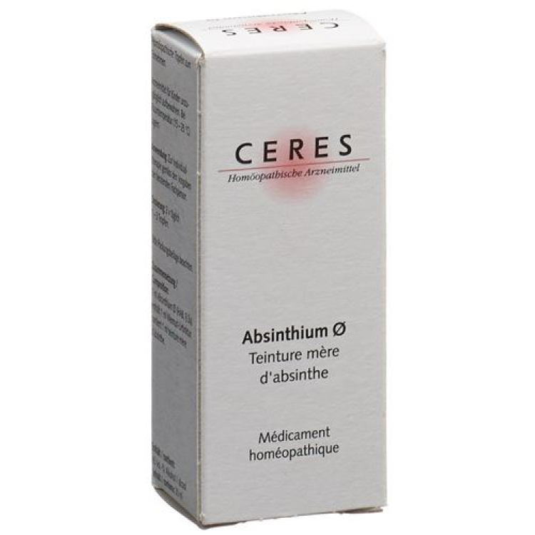 Ceres Absinthium Urtinkt Fl 20 мл