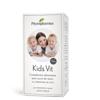 Phytopharma Kids Vit 10 витамині және мырыш 50 пастилкалары
