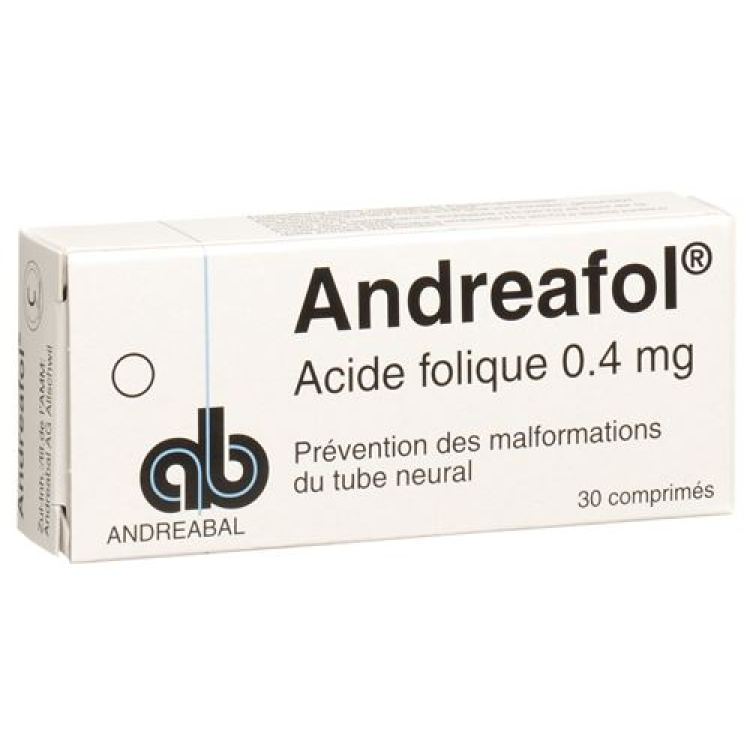 Andreafol 0,4 mg 30 tableta