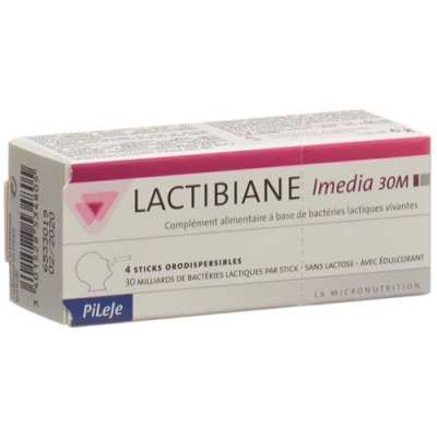 LACTIBIANE Imedia Orodispersible Sticks 4 pcs