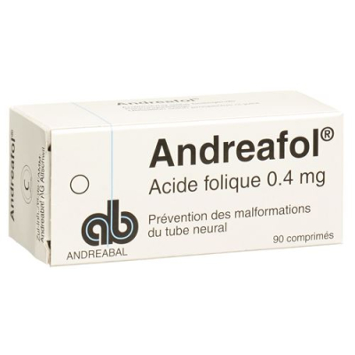 Andreafol 0,4 mg 90 tablečių