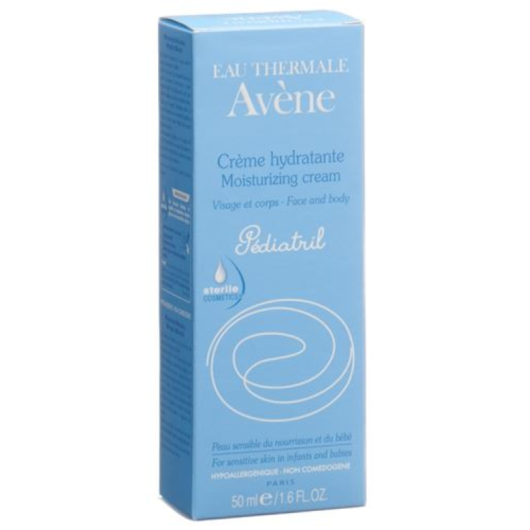 Avene Pédiatril fuktighetskrem tysk / engelsk / fransk / italiensk 50 ml