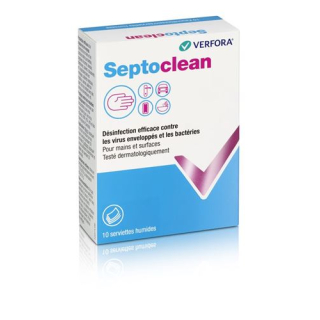 Septo-Clean dezinfeksiyaedici salfetlər 10 ədəd