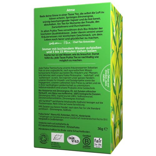 Pukka Lemongrass & Ginger Tea Organic Btl 20 ភី