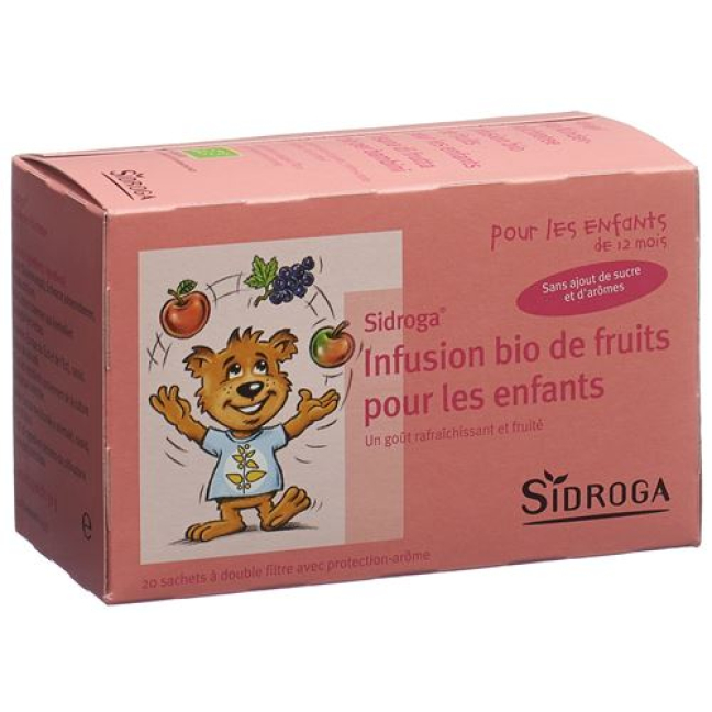 Sidroga Bio dětské ovoce 20 Btl 1,5 g