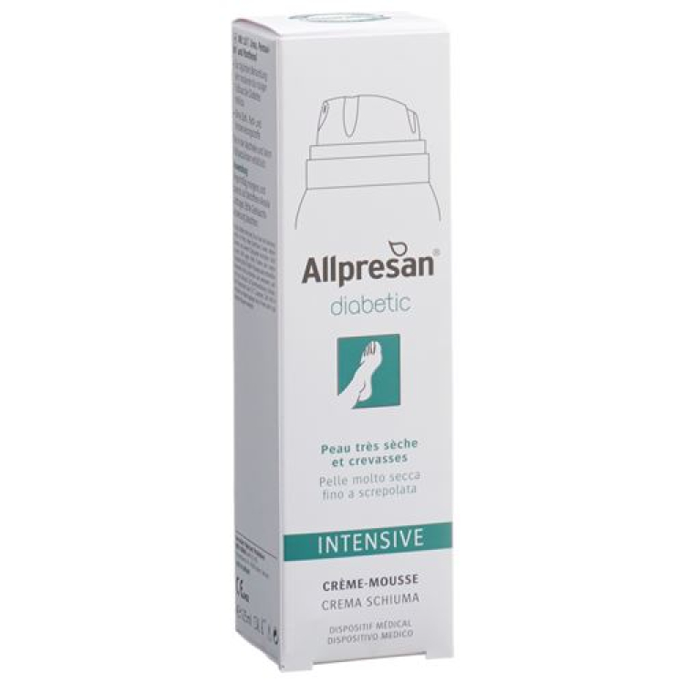 Allpresan diabetic foam cream intensive Urea 125 ml