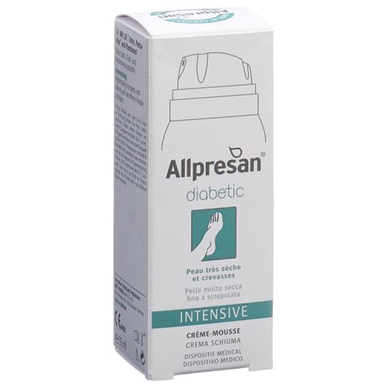 Allpresan diabetic foam cream intensive urea 35 ml