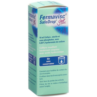 Fermavisc セーフ ドロップ ジェル Gd Opht 0.3% Fl 10 ml