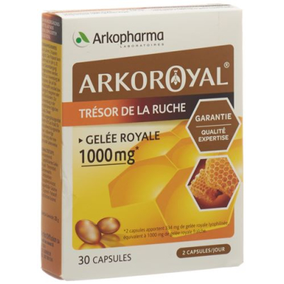 Arkoroyal 1000mg 30 kapsulių