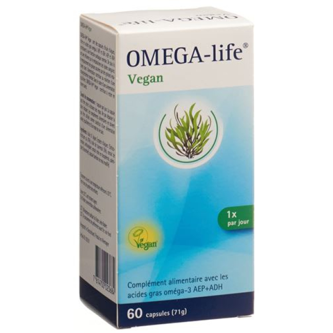 Omega-life Vegan Kaps Ds 60 Stk