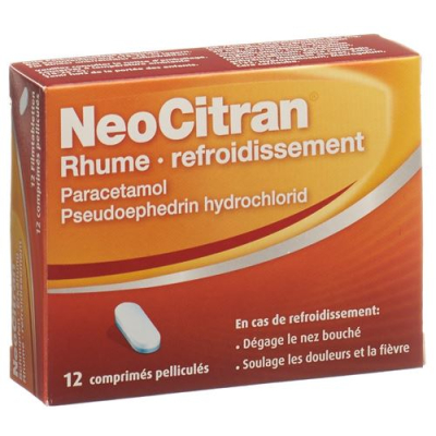 NeoCitran rhinitis / cold film-coated tablets 12 កុំព្យូទ័រ