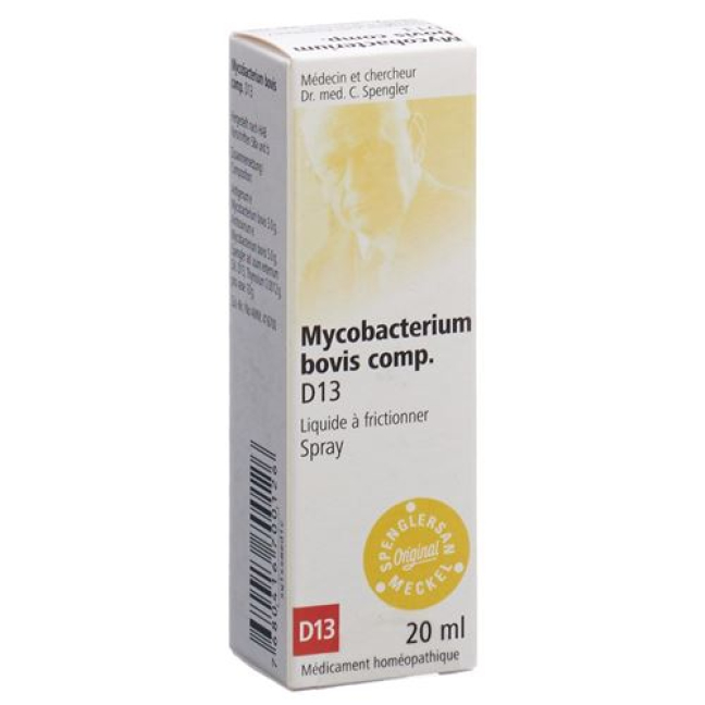 Spenglersan Mycobacterium bovis comp. D 13 Klasický sprej 20 ml