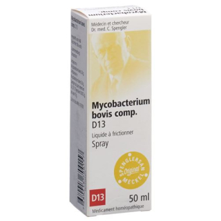 Spenglersan Mycobacterium bovis comp. D 13 Vaporisateur classique 50 ml