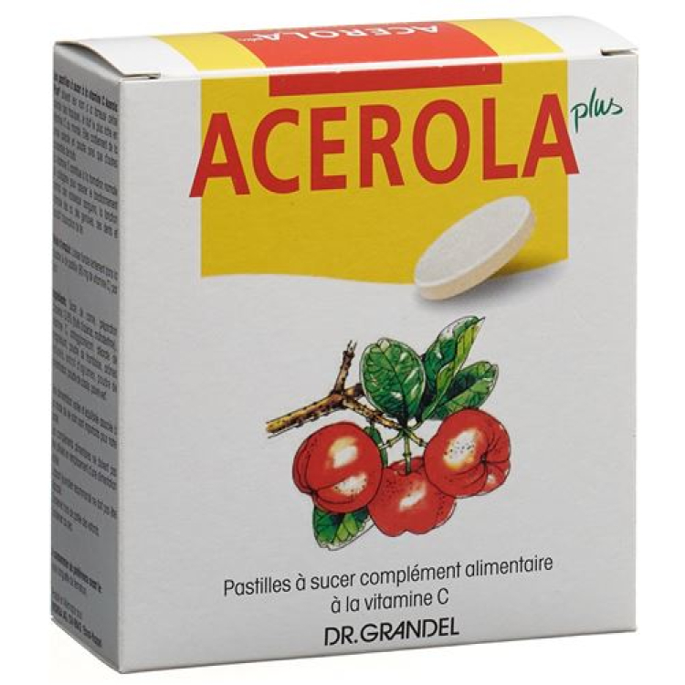 Dr Grandel Acerola Plus pastilky Taler vitamín C 32 ks