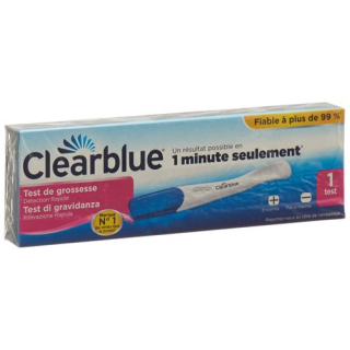 Ujian kehamilan Clearblue 2 pcs Pengesanan pantas