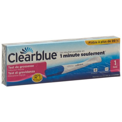 Тест за бременност Clearblue 2 бр Бързо откриване