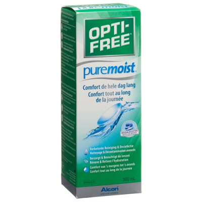 Optifree PureMoist multifunktsionaalne desinfitseerimislahus Lös Fl 300 ml