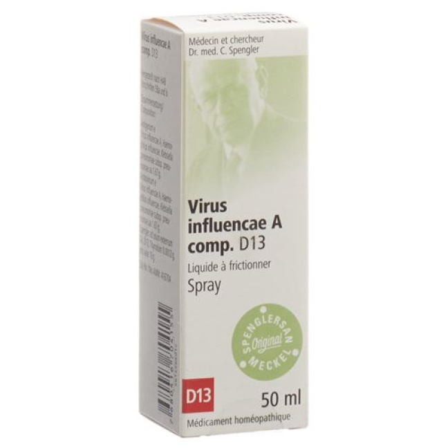 Spenglersan virus influencae A comp. D 13 Vaporisateur Classique 20 ml