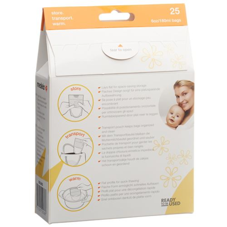 Medela anyatejes zacskók 25 db