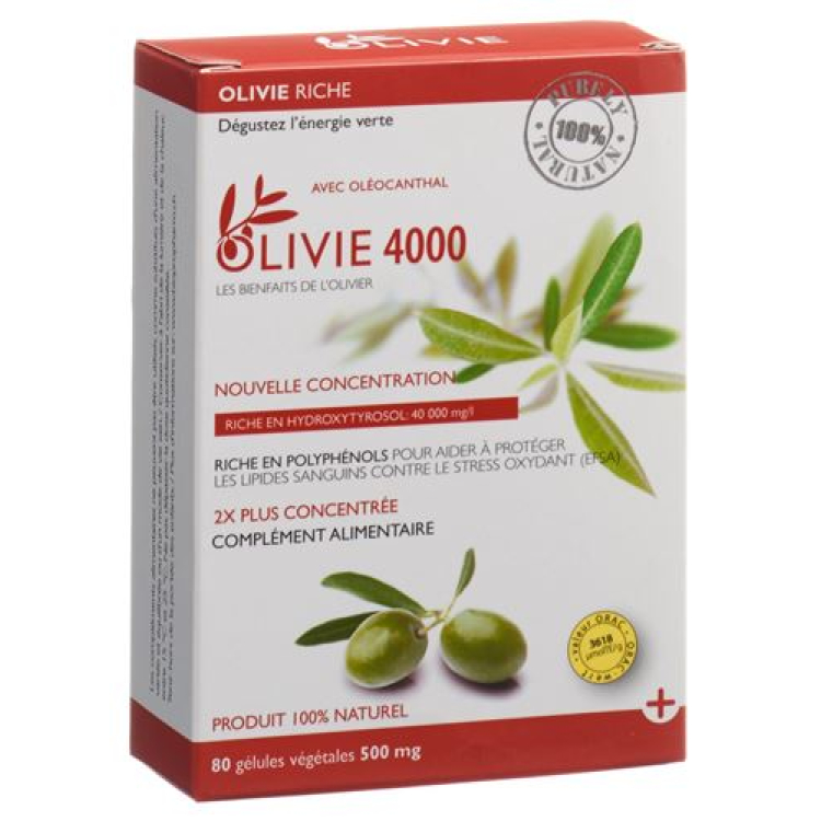 OLIVIE Force 500 mg gélules végétale 100 pcs