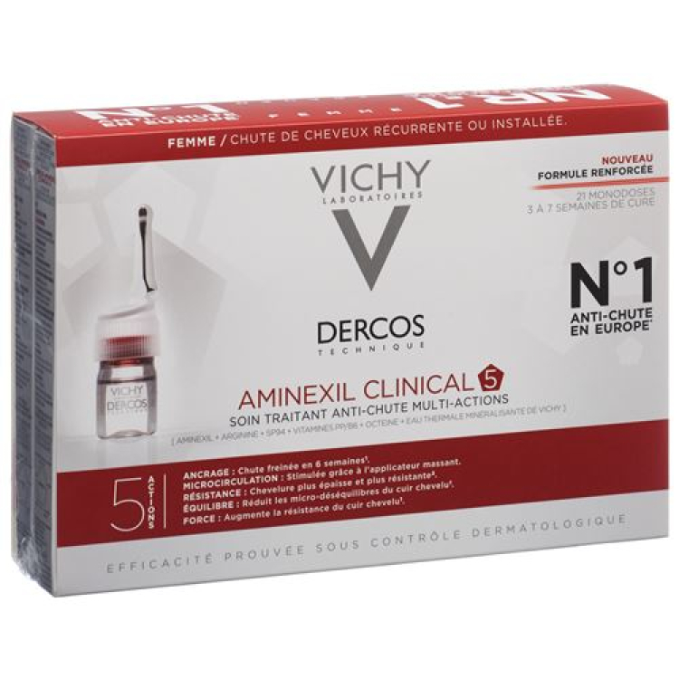 Vichy Dercos Aminexil Clinical 5 Women 21 х 6 мл