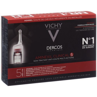 Vichy Dercos aminexil Clinical 5 hommes 21 x 6 ml